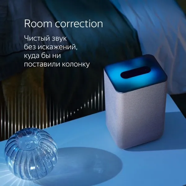 Умная колонка Яндекс Станция 2 с Алисой, черный антрацит2